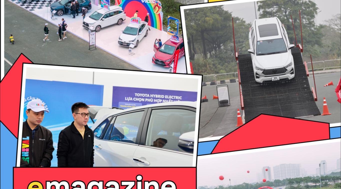 Toyota Carnival – Sự kiện lái thử lớn nhất dành cho các mẫu xe Toyota