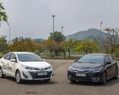 Vios & Corolla Altis: Những biểu tượng trong phân khúc sedan