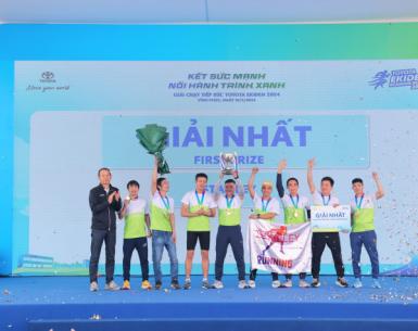 Giải chạy Toyota Ekiden lan tỏa thông điệp “Hãy bắt đầu điều không thể”