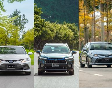 Corolla Cross, Corolla Altis, Camry – mang đến giải pháp di chuyển toàn diện cho người Việt