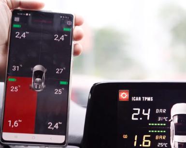 Cảm biến áp suất lốp ô tô là gì? Nên mua cảm biến gắn trong hay gắn ngoài?