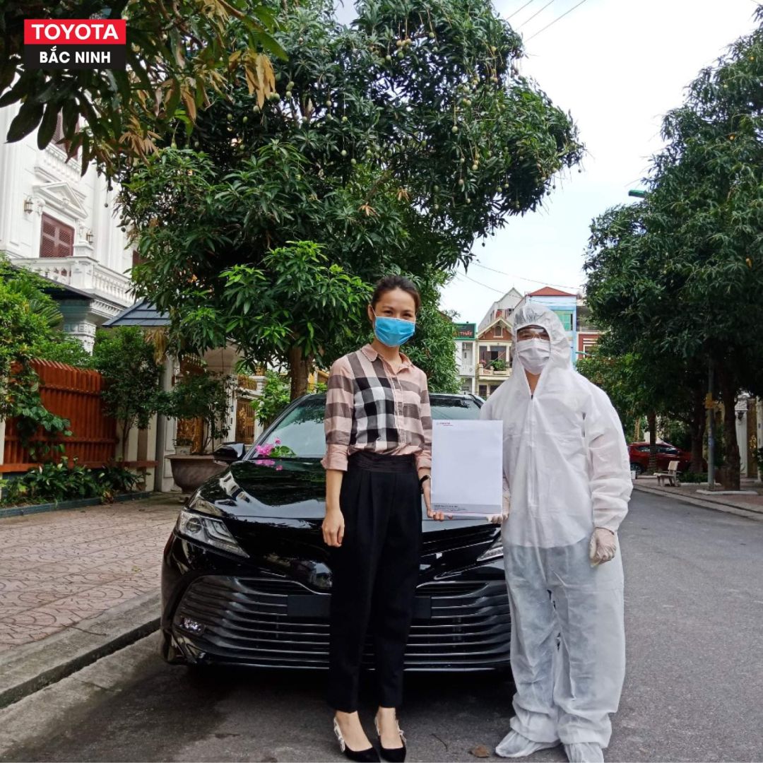 Giao xe mùa dịch - Toyota Bắc Ninh