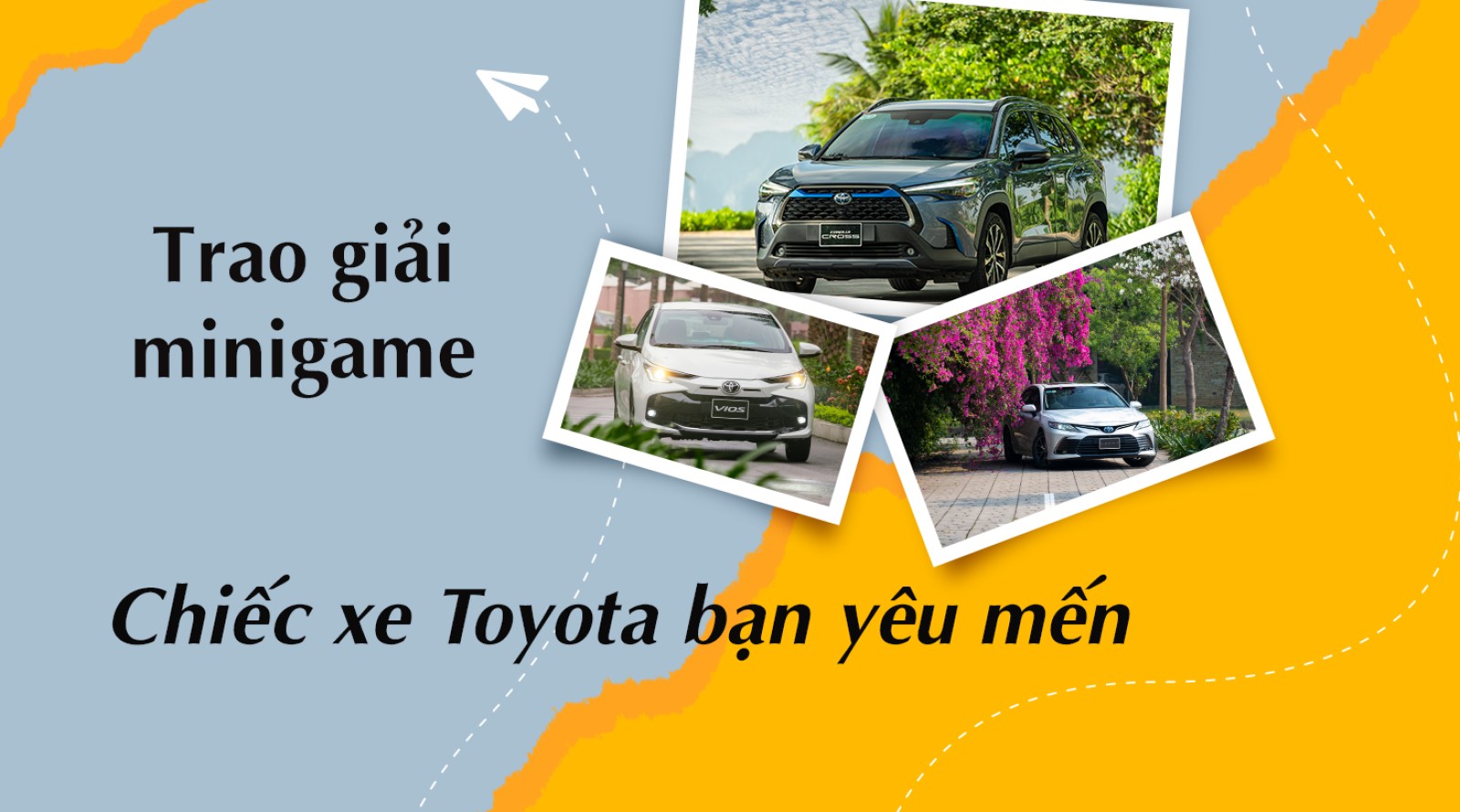 Kết quả minigame “Chiếc xe Toyota bạn yêu mến”