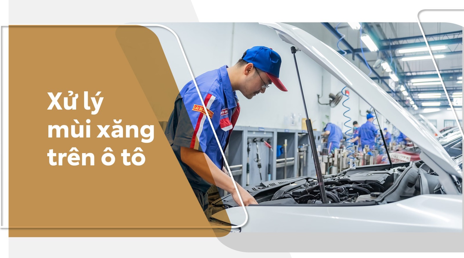 Xử lý kịp thời mùi xăng xuất hiện trên ô tô