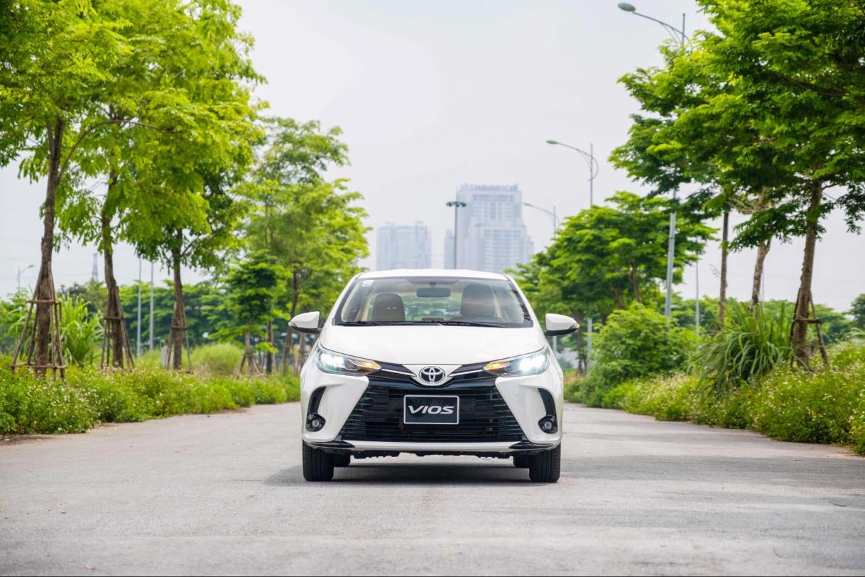 Thiết kế của xe Toyota Vios 