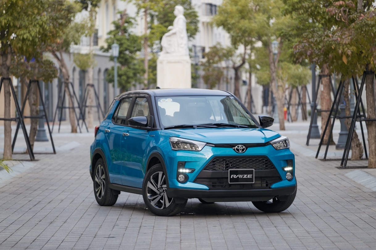 Thiết kế xe Toyota 5 chỗ Raize