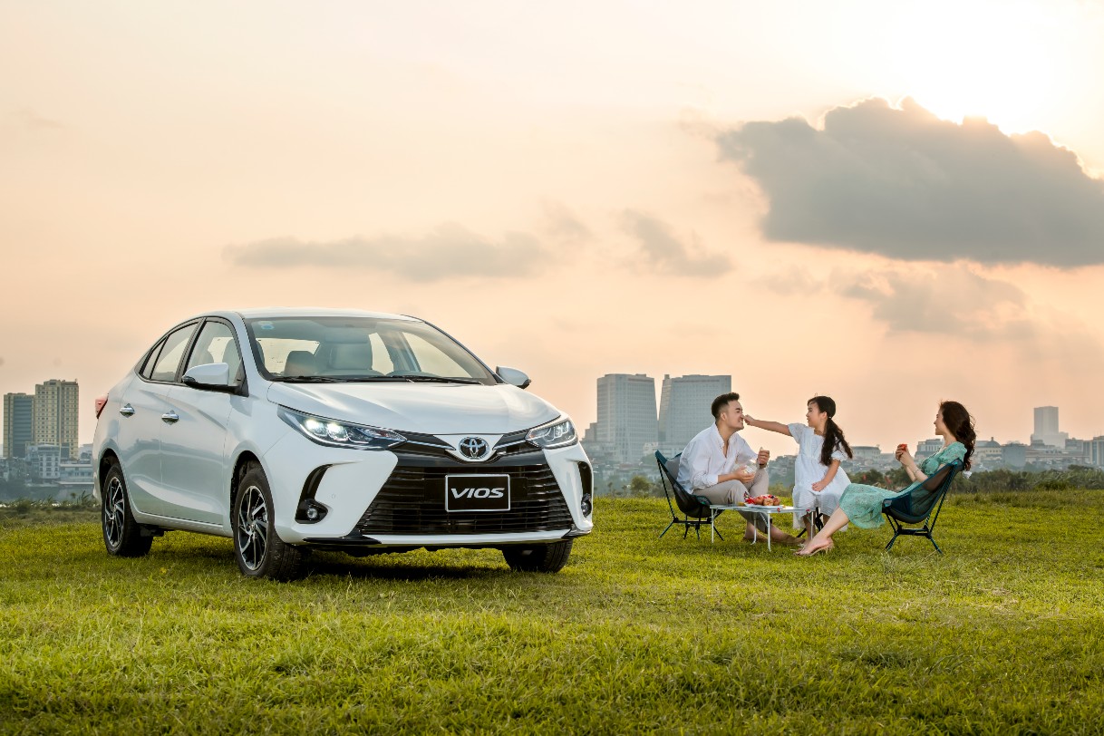 Thiết kế xe Toyota 5 chỗ Vios
