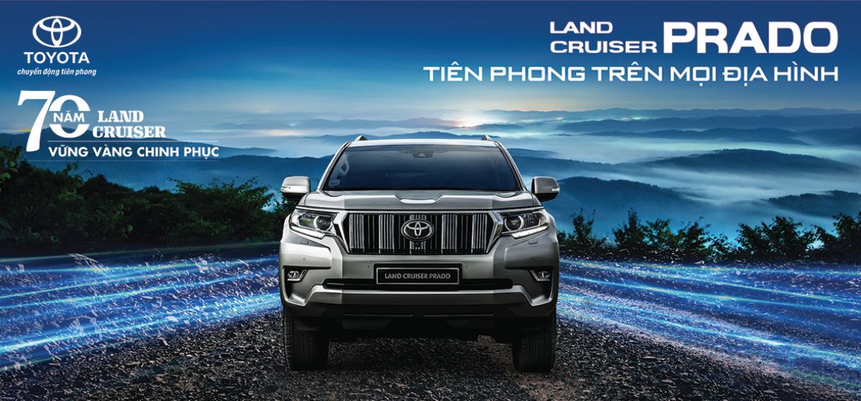 Land Cruiser Prado với vẻ ngoài bắt mắt 